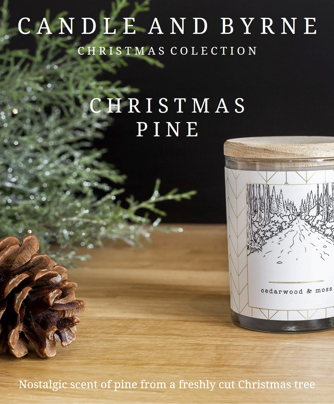Christmas Pine Candle