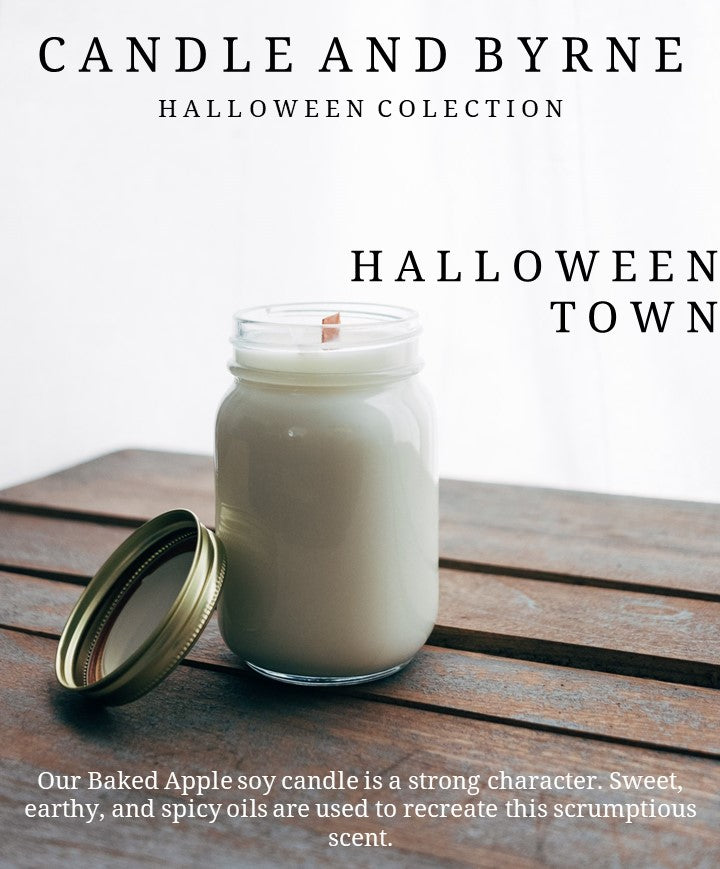 Halloween Town Candle