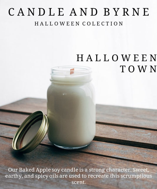 Halloween Town Candle