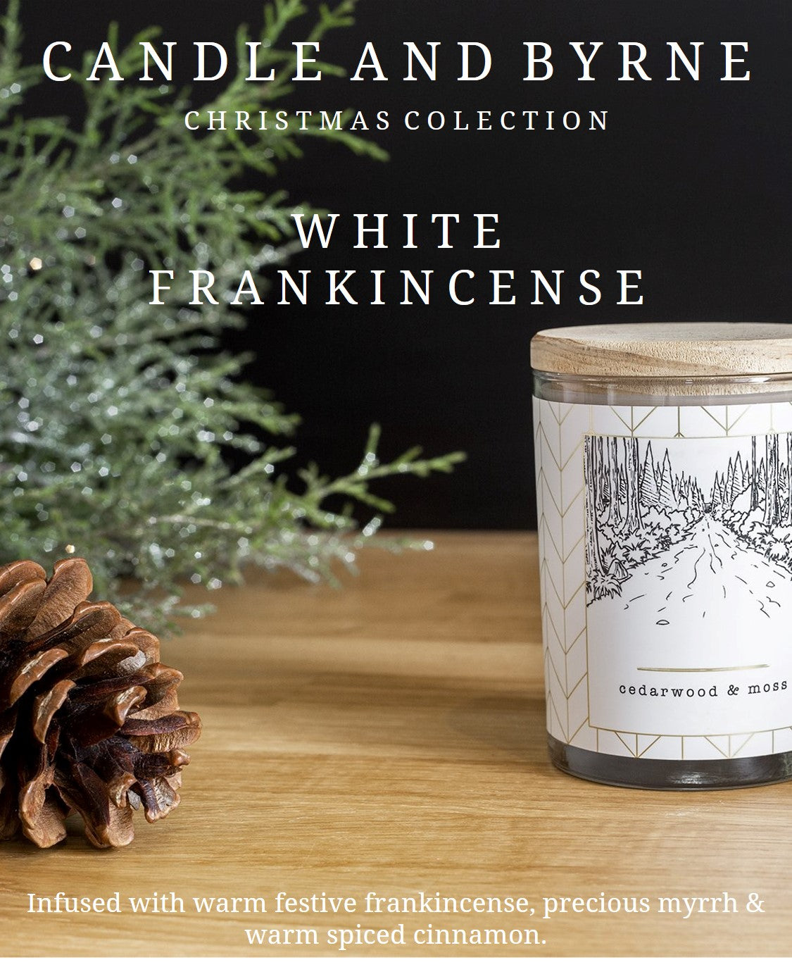 White Frankincense Candle